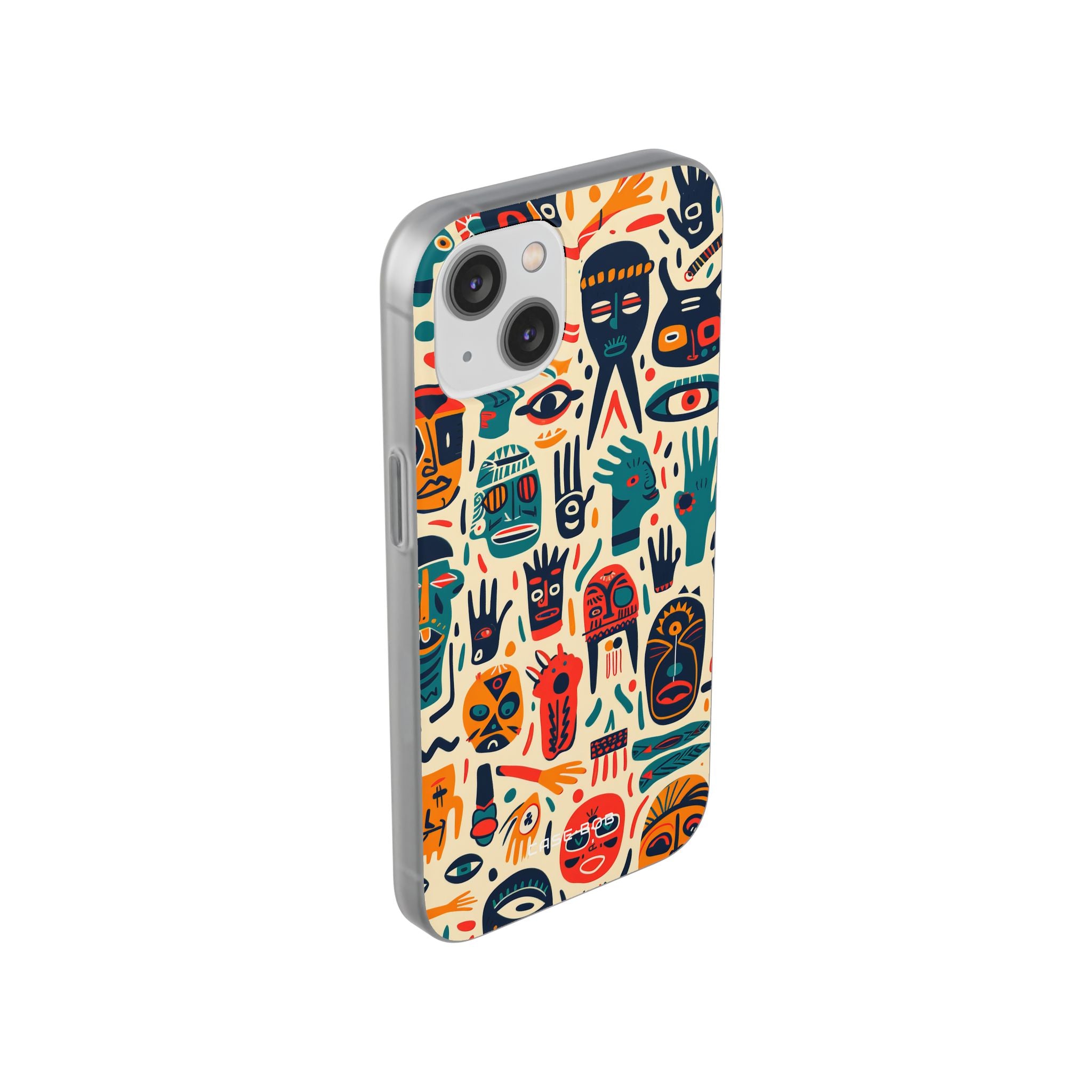 Vivid Faces iPhone 14 Case - Soft