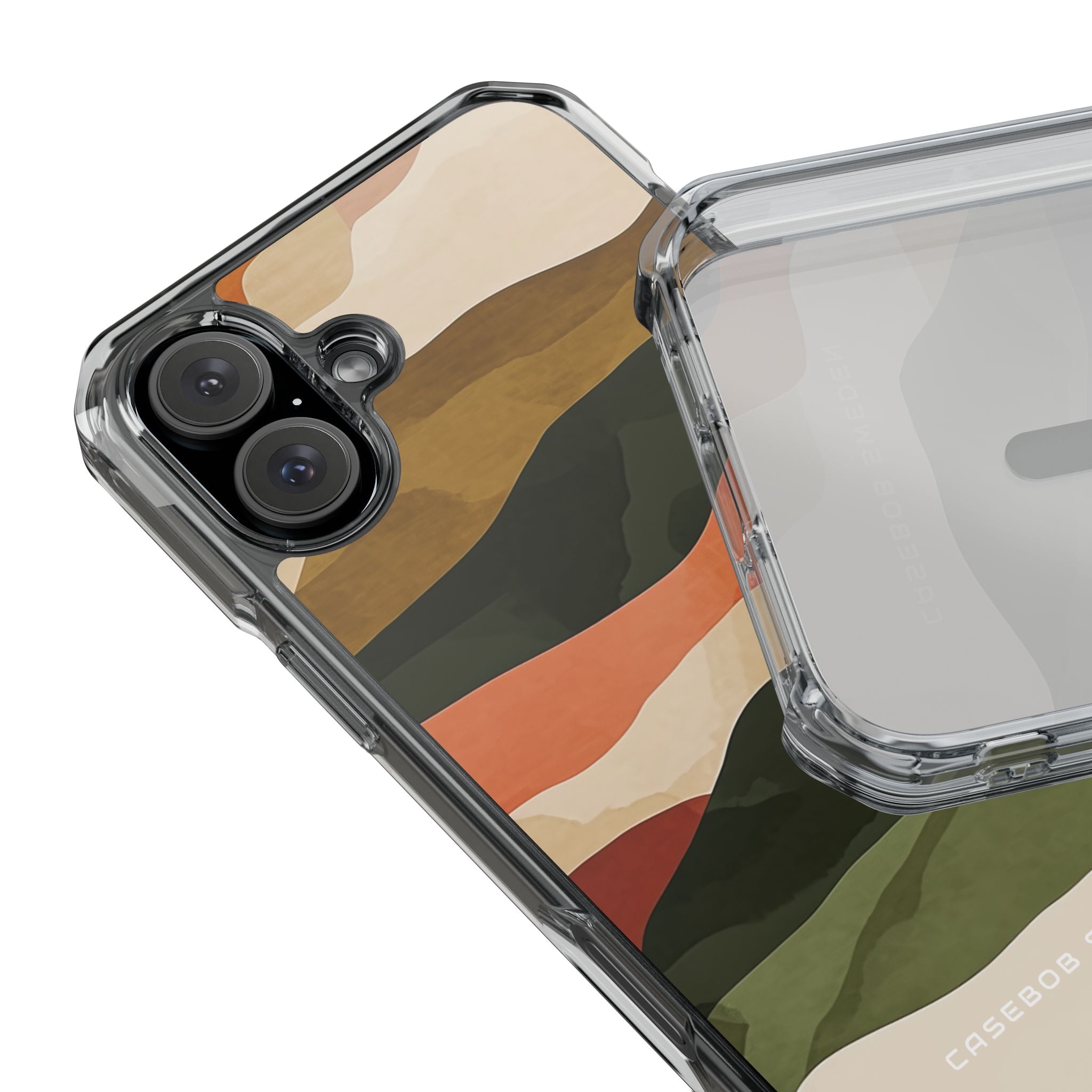 Earthflow Harmony iPhone 16 - Clear Impact Phone Case