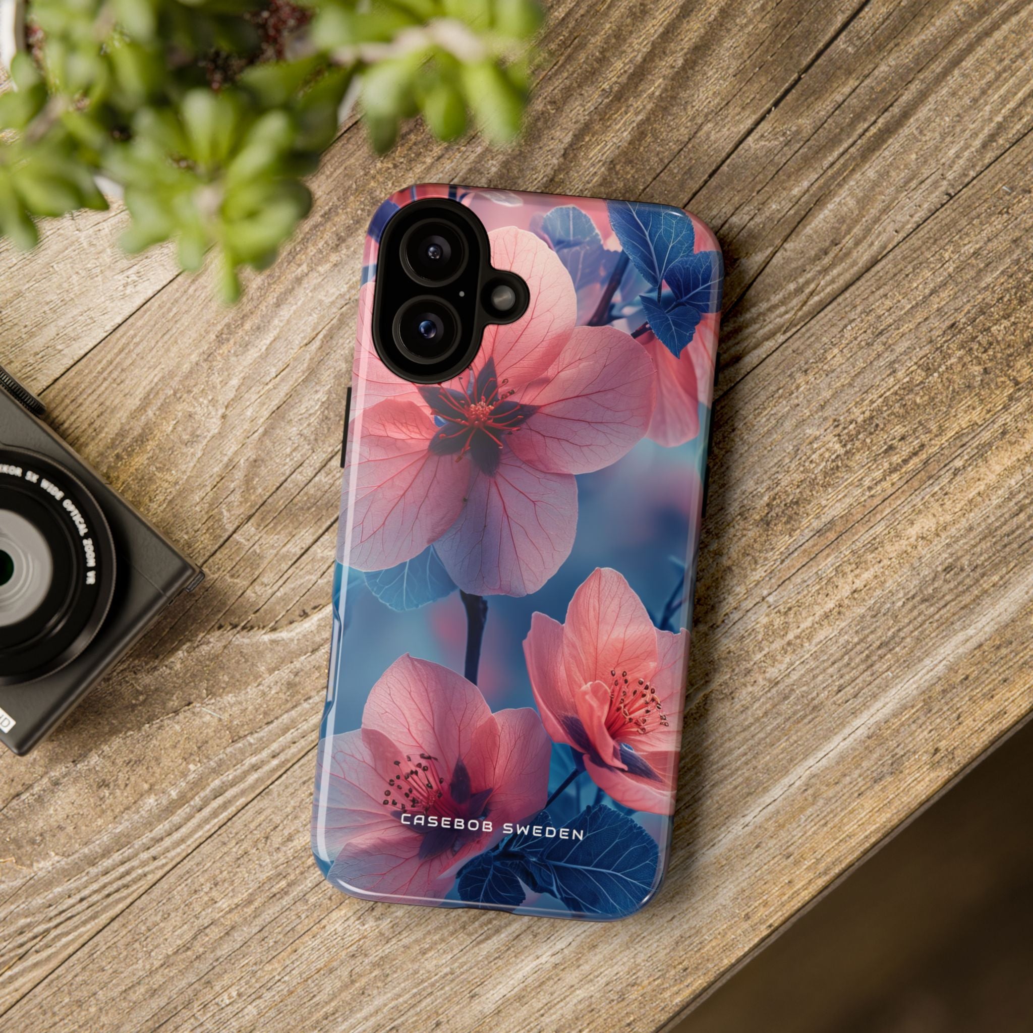 Ethereal Floral Harmony iPhone 16 - Tough Phone Case