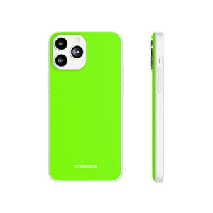 Chartreuse Grün | Handyhülle für iPhone (Flexi Case)