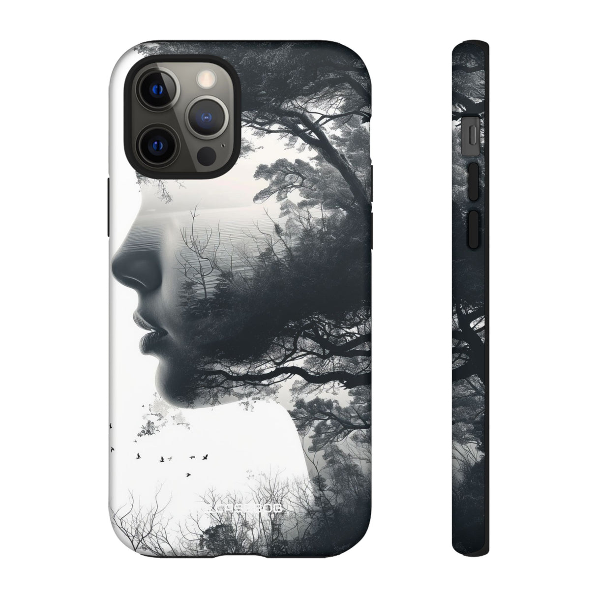 **Nature Silhouette** | Protective Phone Case for iPhone