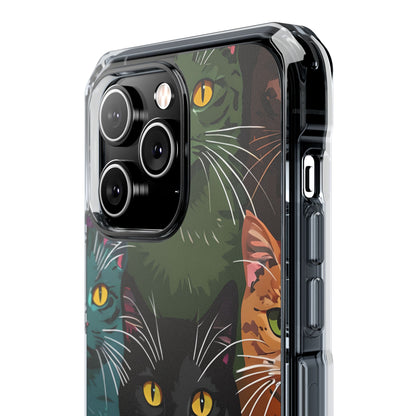 Colorful Cat Charisma iPhone Case - Impact