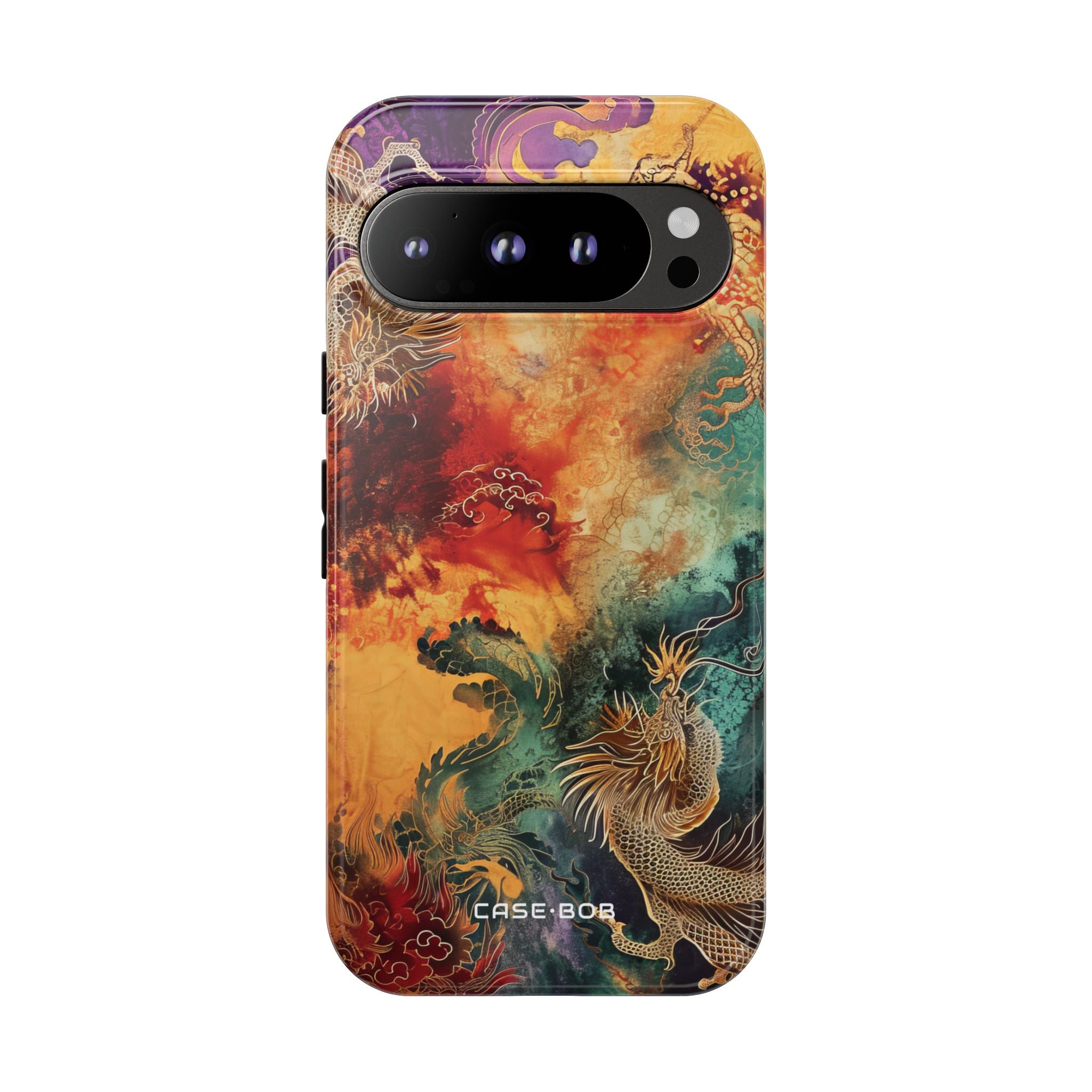 Dragon Ember Google Pixel 9 Pro Case - Tough