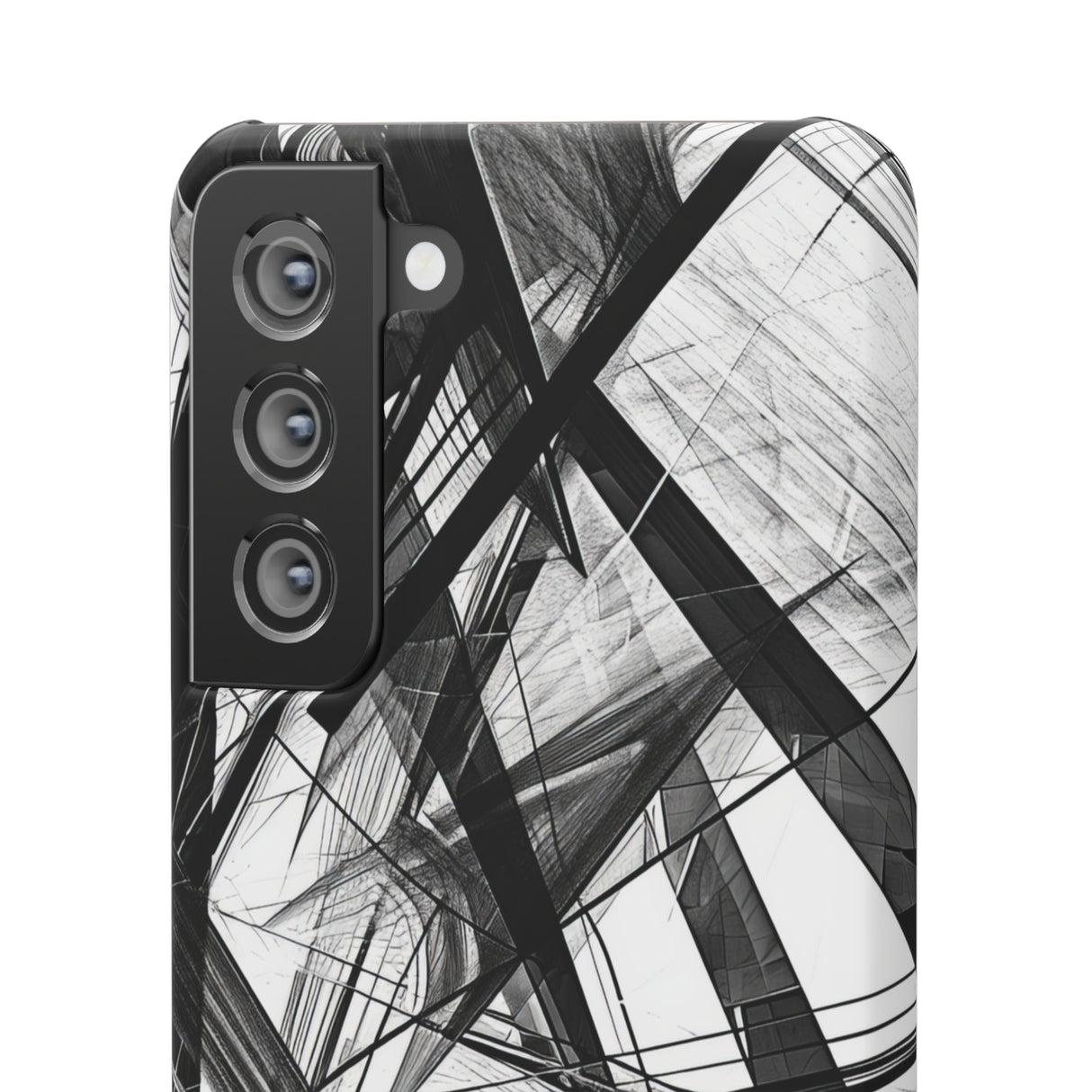 Monochrome Chaos | Slim Phone Case for Samsung