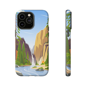 Waterfall at National Park - Protective Phone Case