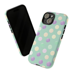 Pastel Dot Delight - Protective Phone Case