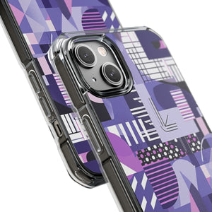 Ultra Violet  | Phone Case for iPhone (Clear Impact Case - Magnetic)