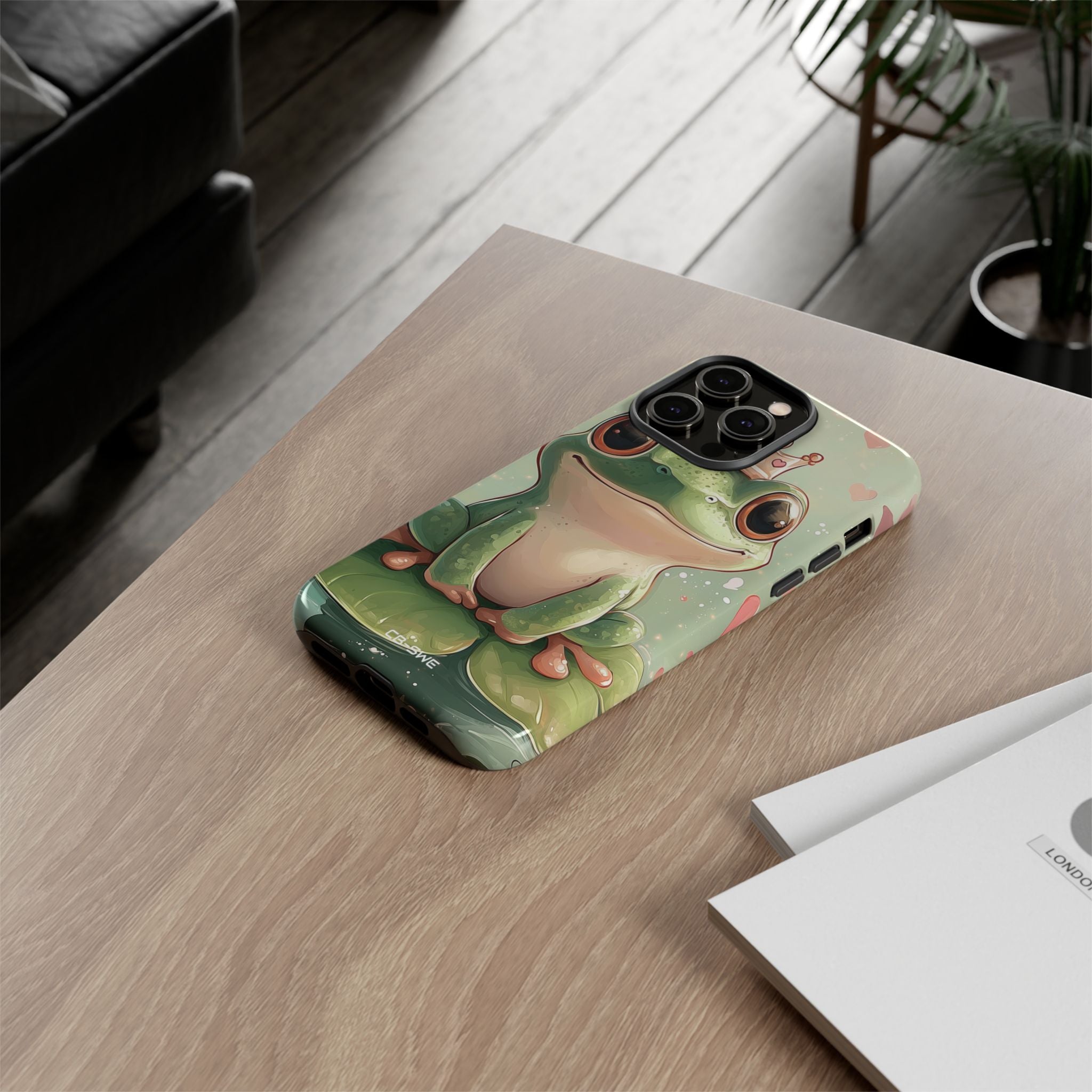 Frog Wears Crown - iPhone Case