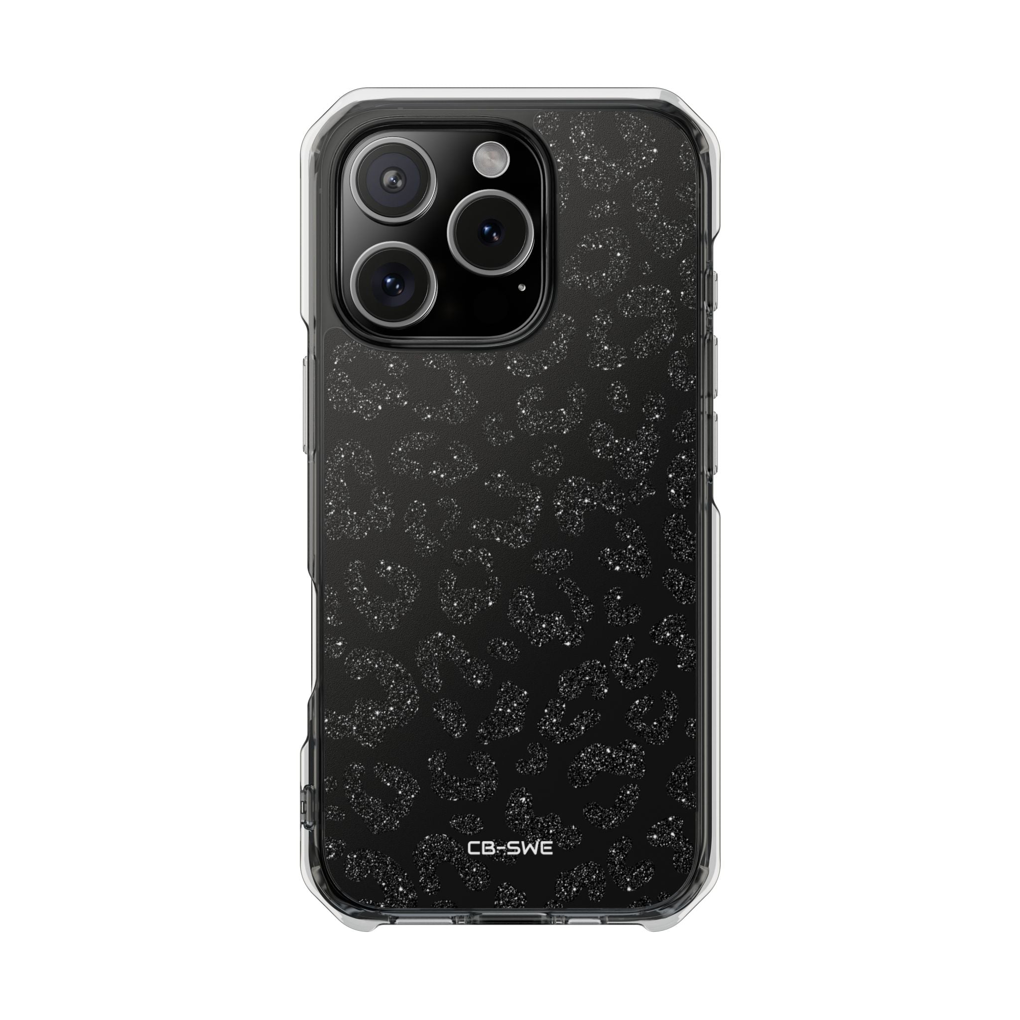 Glittery Leopard Elegance iPhone Case - Impact