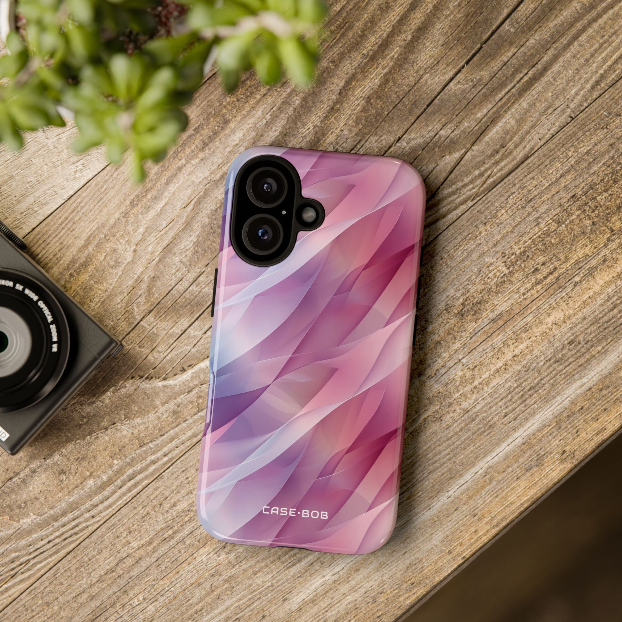 Pink Wave iPhone 16 Pro Case - Tough