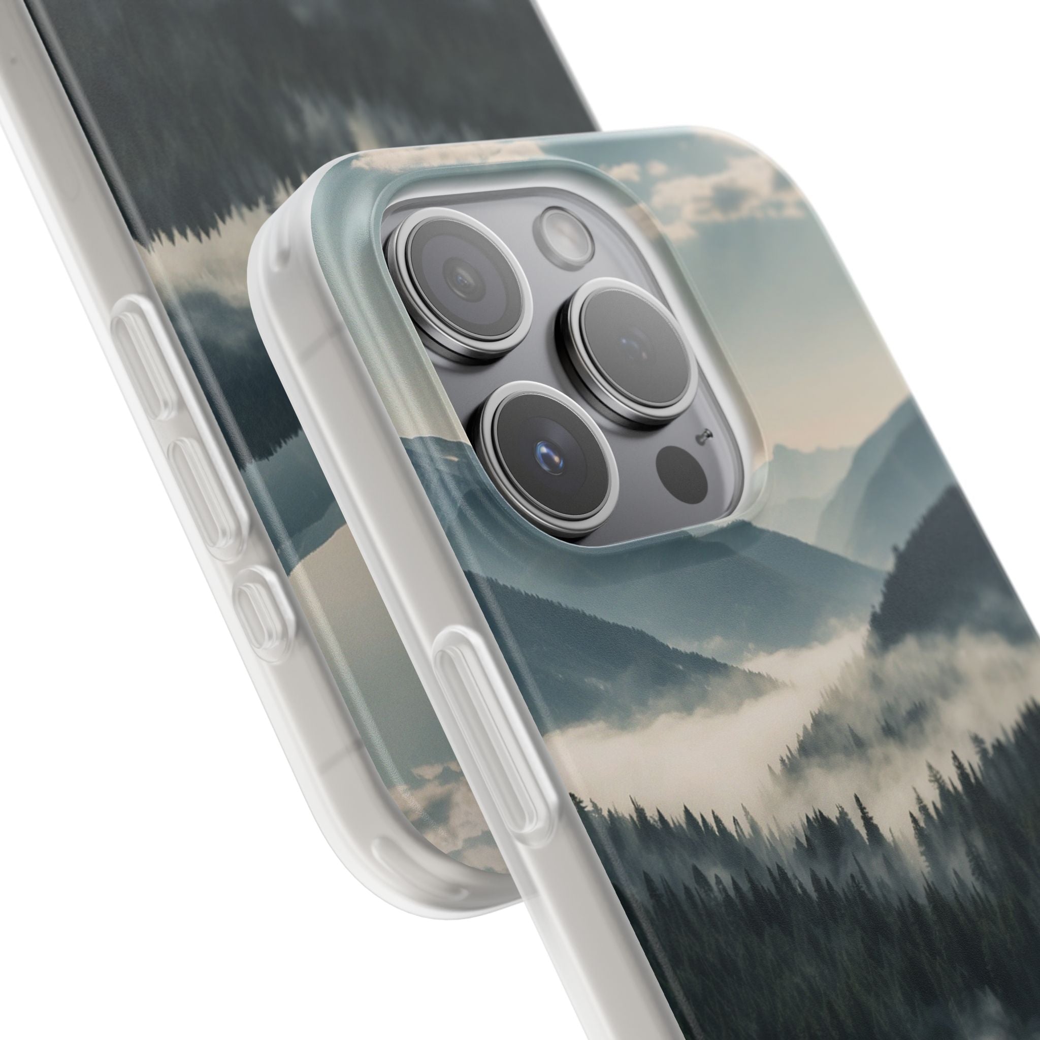 Evergreen Mist iPhone 15 Pro Case - Soft