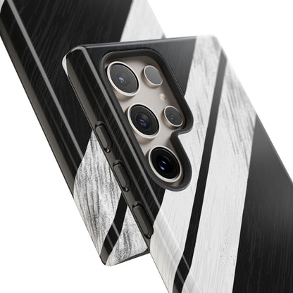 Distressed Stripe Motion Samsung S24 Ultra Case - Tough