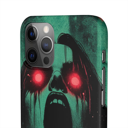 Haunting Glow of Gothic Eyes iPhone 12 - Slim Phone Case