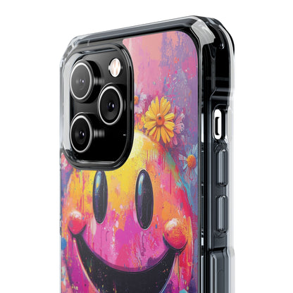 Joyful Smile Blooms iPhone Case - Impact