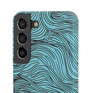 Wavy Serenity | Slim Phone Case for Samsung