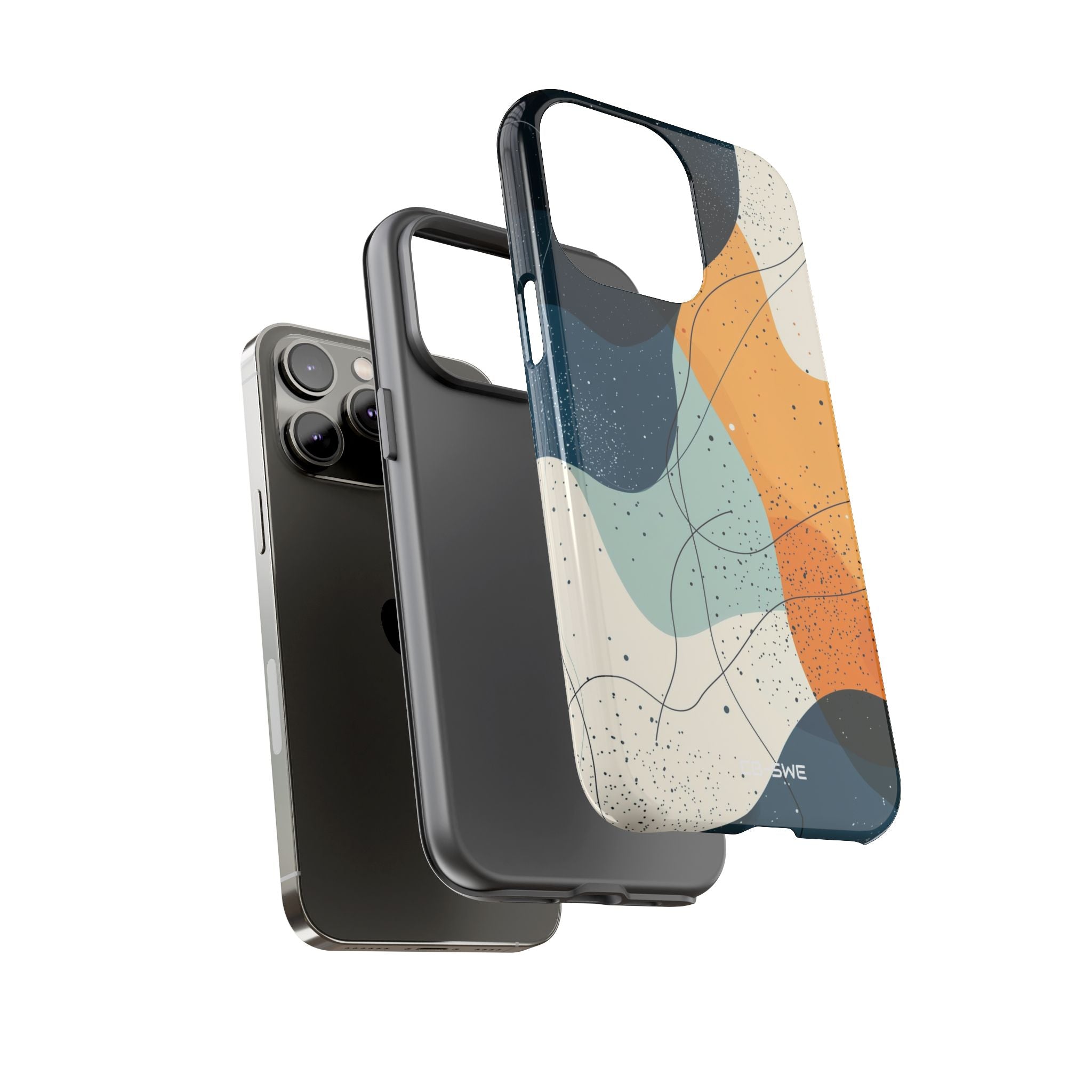 Waves Embrace Earth - iPhone Case