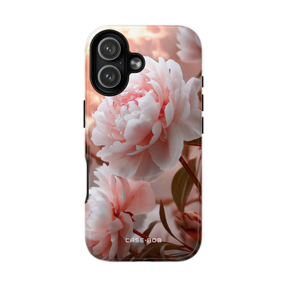 Peony Moonlight iPhone 17 Case - Tough+