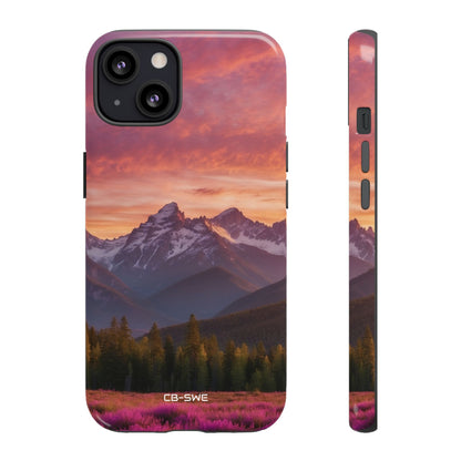 Mountain Peaks Glow - iPhone Case