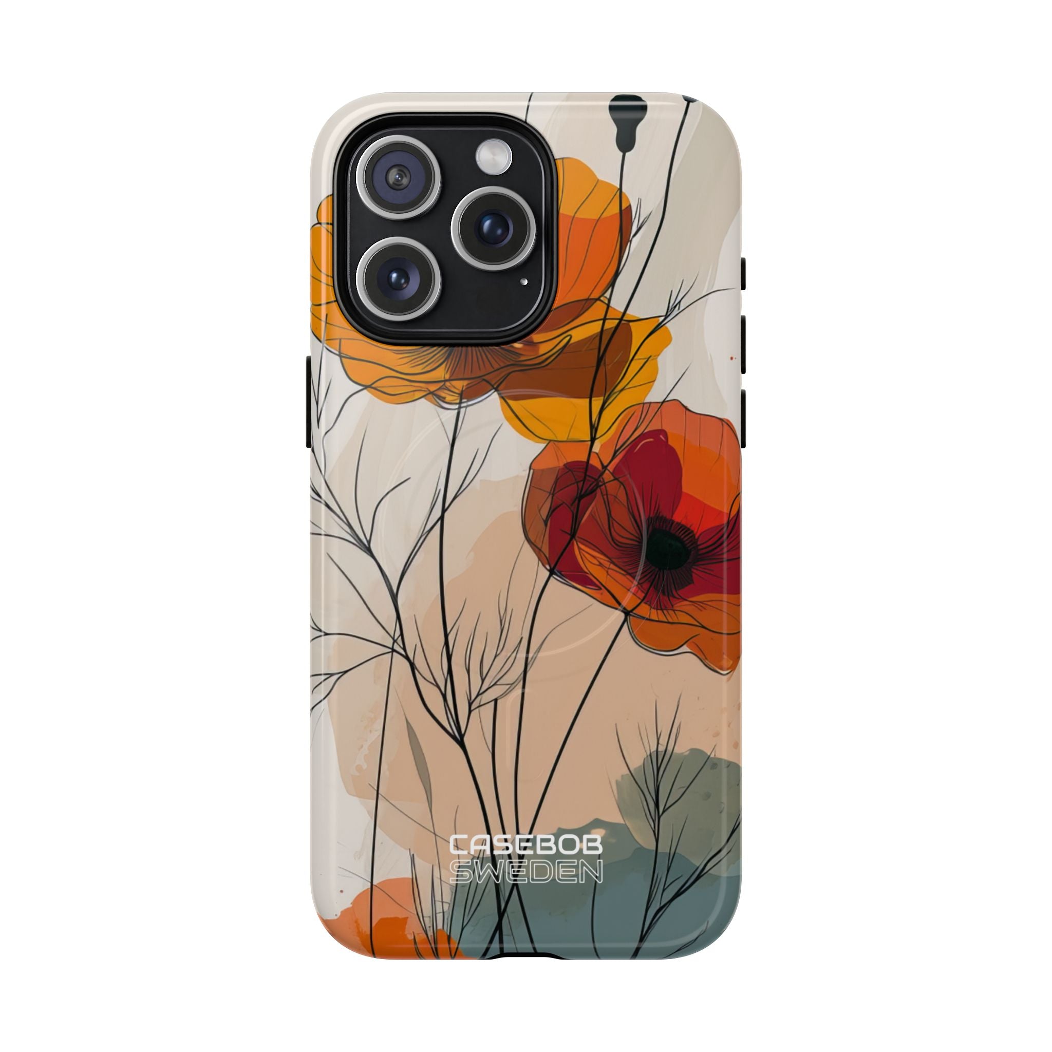 Golden Bloom Dance iPhone 15 - Tough+