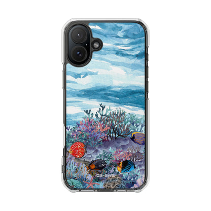 Aquatic Life Watercolors iPhone Case - Impact
