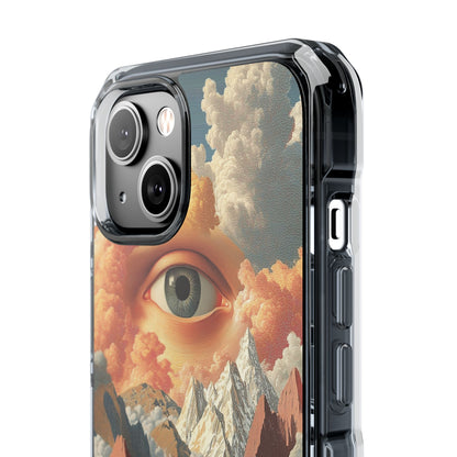 Eye Reflects Mountains iPhone Case - Impact