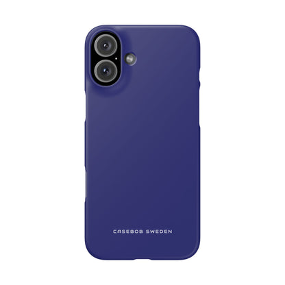 Dark Blue iPhone 16 - Slim Phone Case