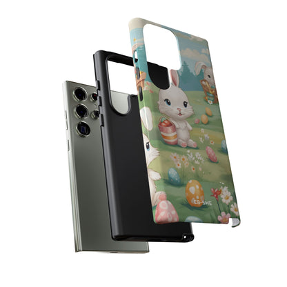 Bunnies Hunt Eggs - Samsung Case
