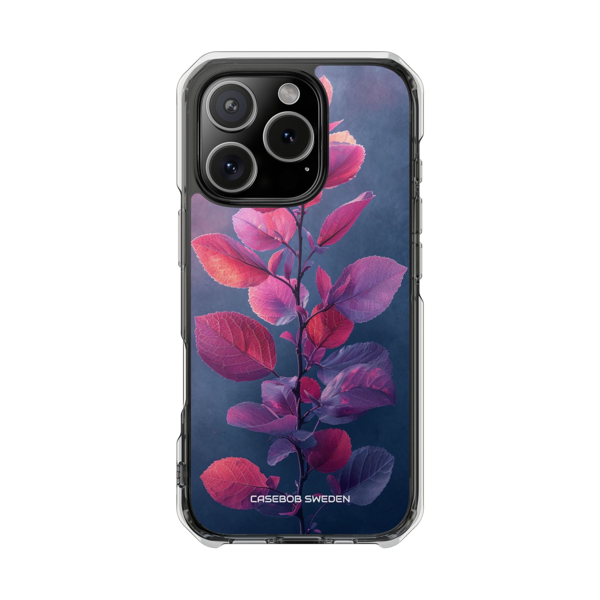 Pink Blue Nature - Clear Impact iPhone 16 Phone Case