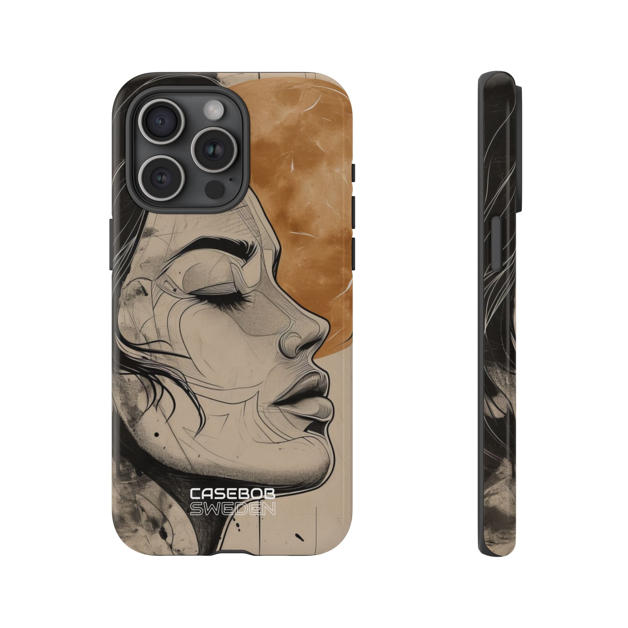 Moonlit Face Flow iPhone 15 - Resistente