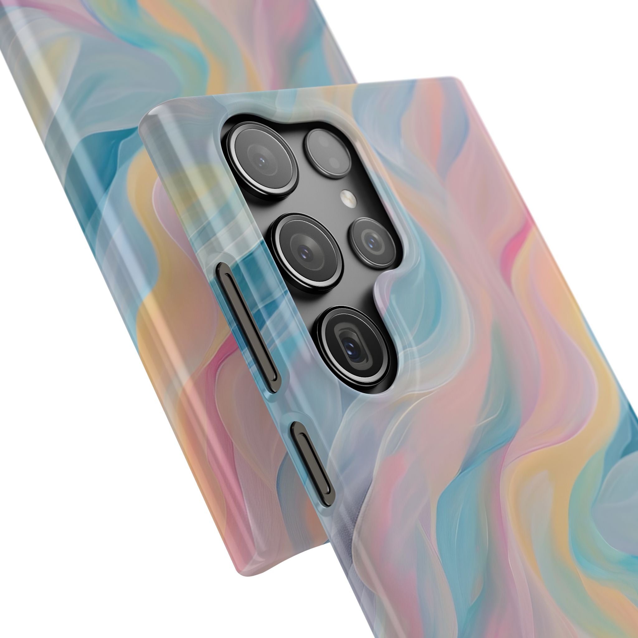 Dreamy Pastel Swirls - Slim Samsung S23 Phone Case