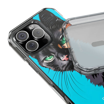Curious Cat Stare iPhone Case - Impact