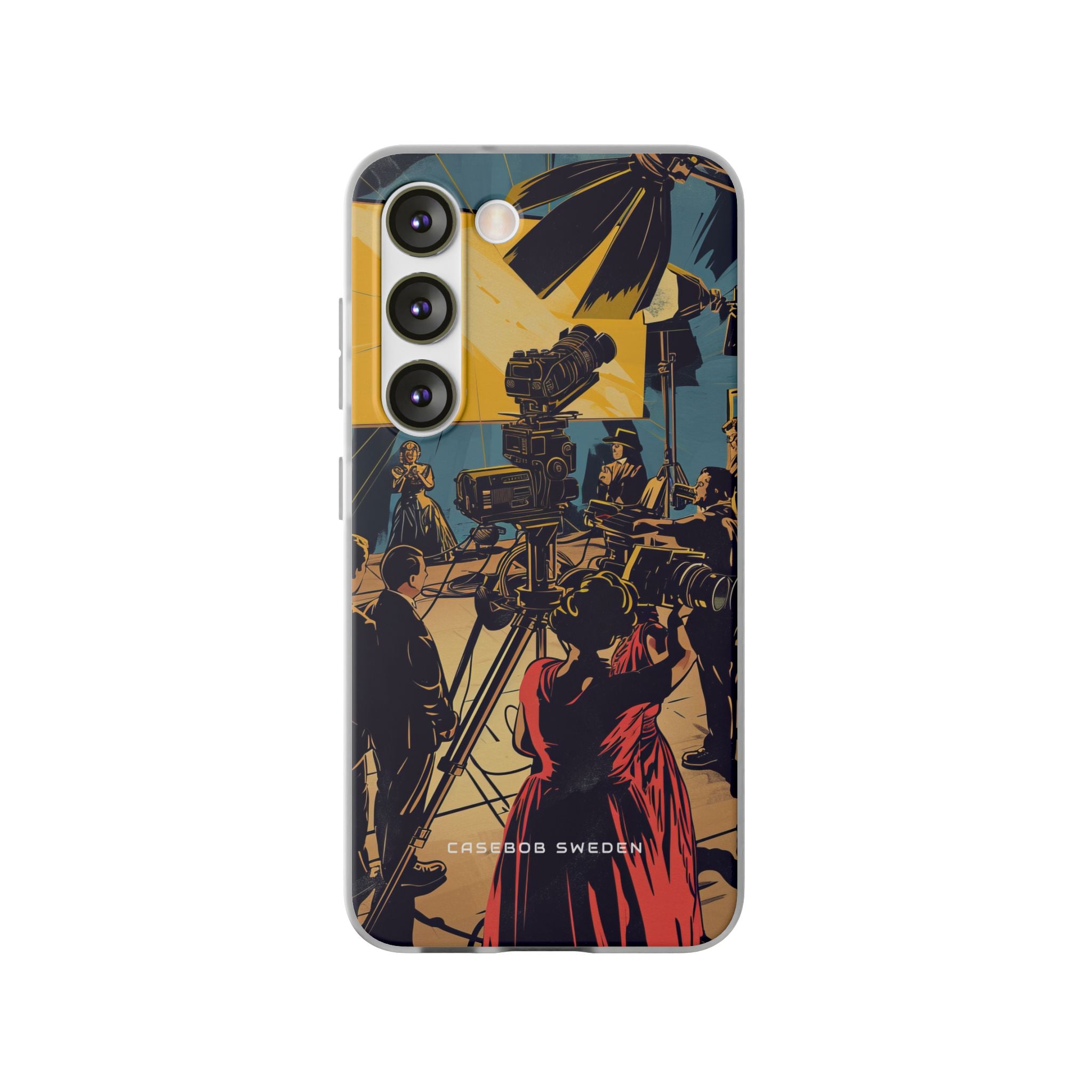 Golden Era Cinematic Spotlight Samsung S23 - Flexi Phone Case