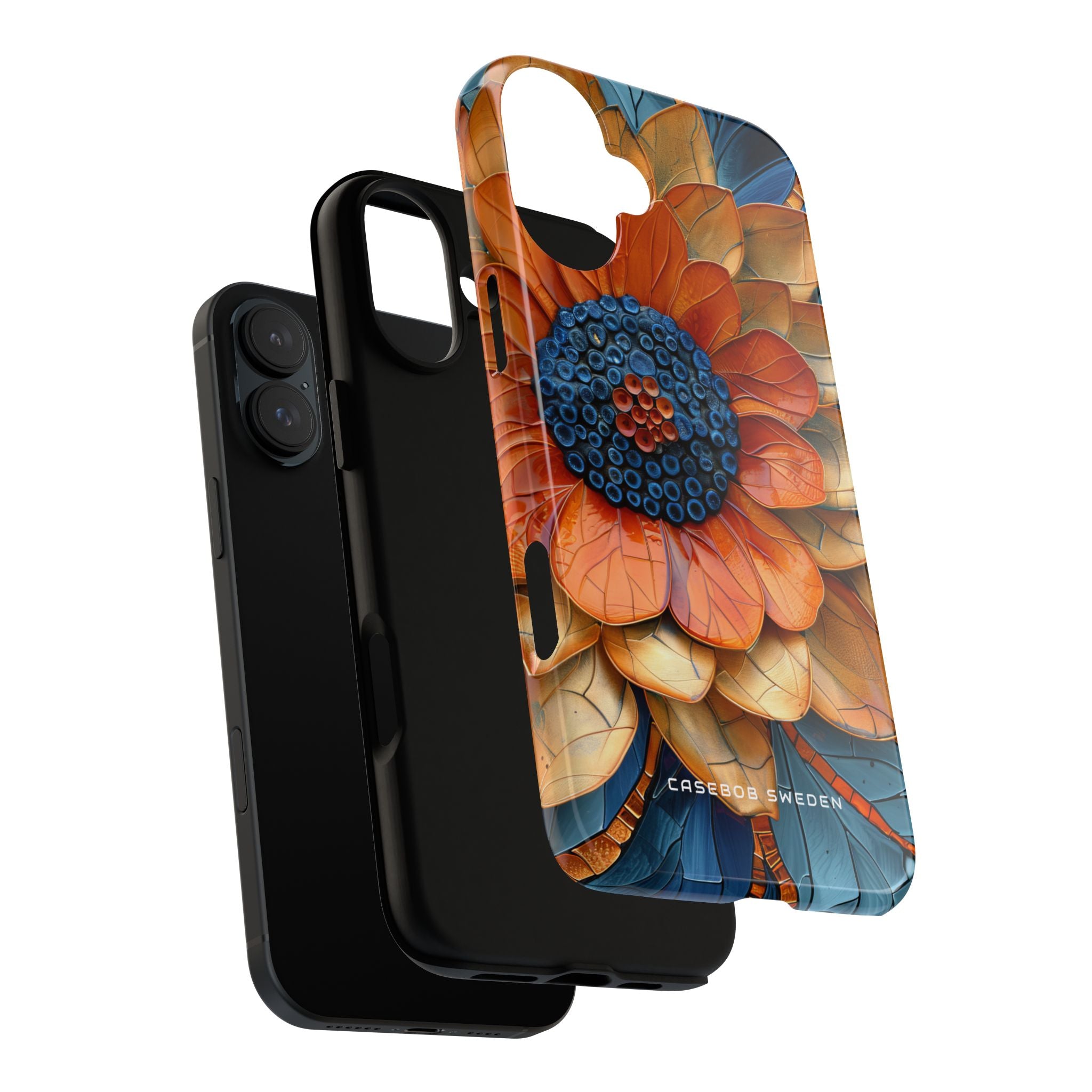 Mosaic Blossom Harmony iPhone 16 - Tough Phone Case