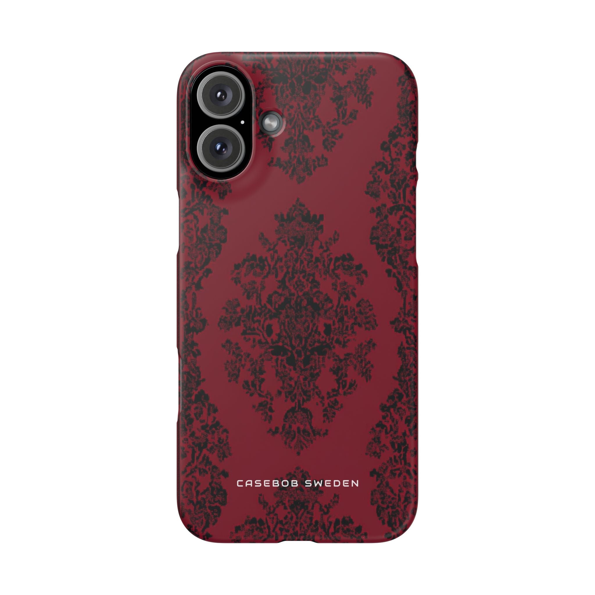 Gothic Crimson Elegance iPhone 16 - Slim Phone Case