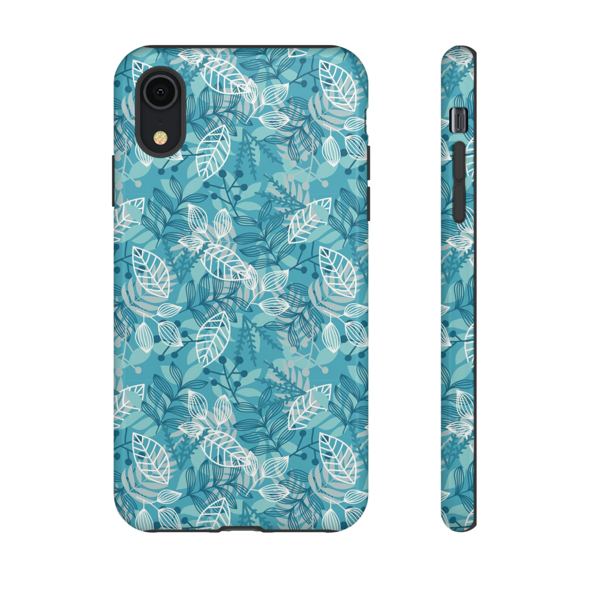 Spring Blue Leaf - Protective Phone Case