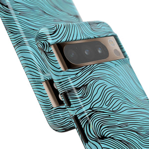 Wavy Serenity | Protective Phone Case for Google Pixel