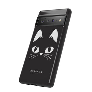 Cartoon Cat Icon - Protective Phone Case