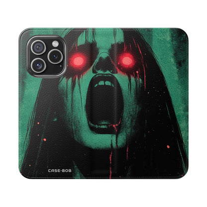 Screaming Glow - iPhone 15 Pro Case - Wallet