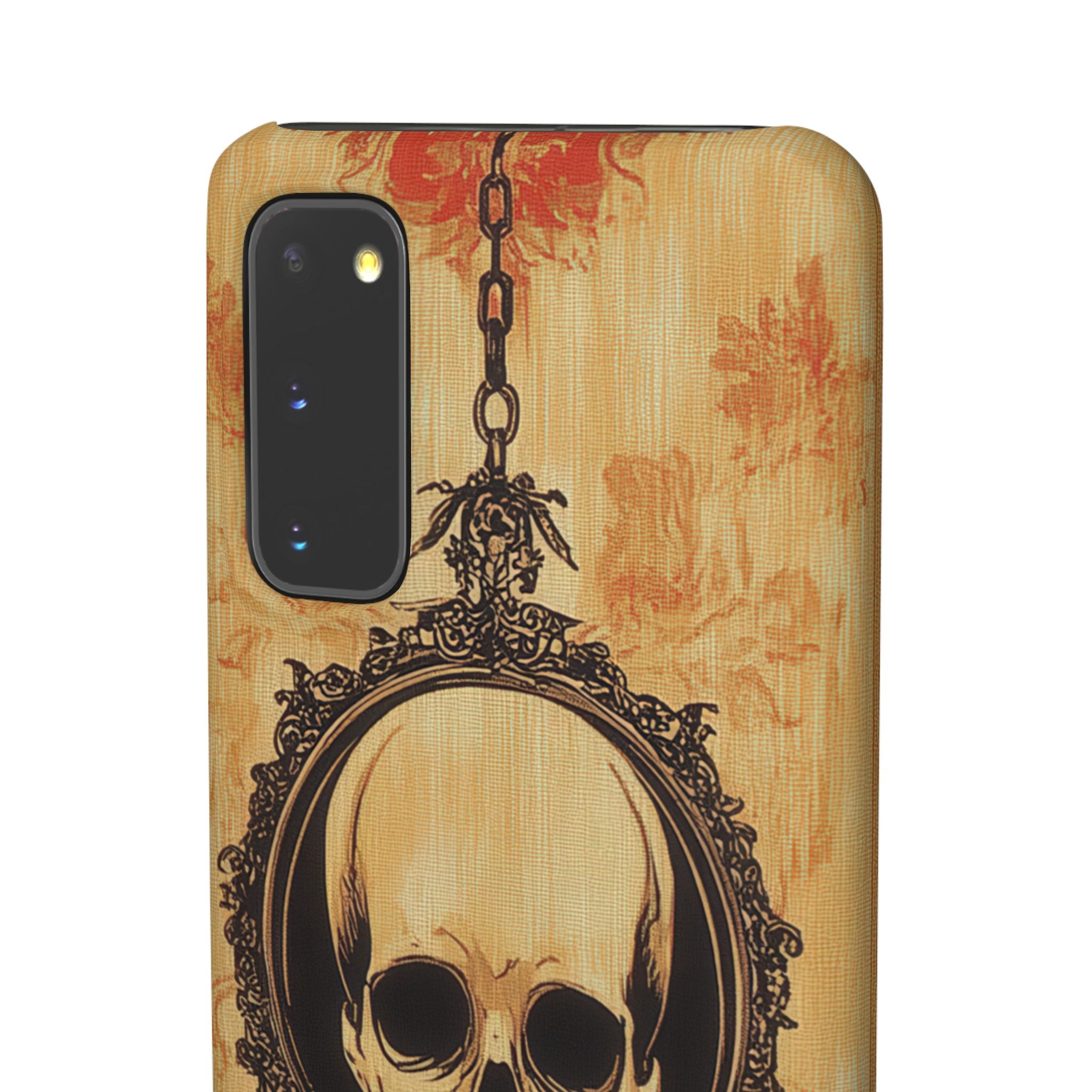 Gothic Skull Elegance Samsung S20 - Slim Phone Case