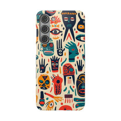 Gradient Tribalscape Vibrance Samsung S23 - Slim Phone Case