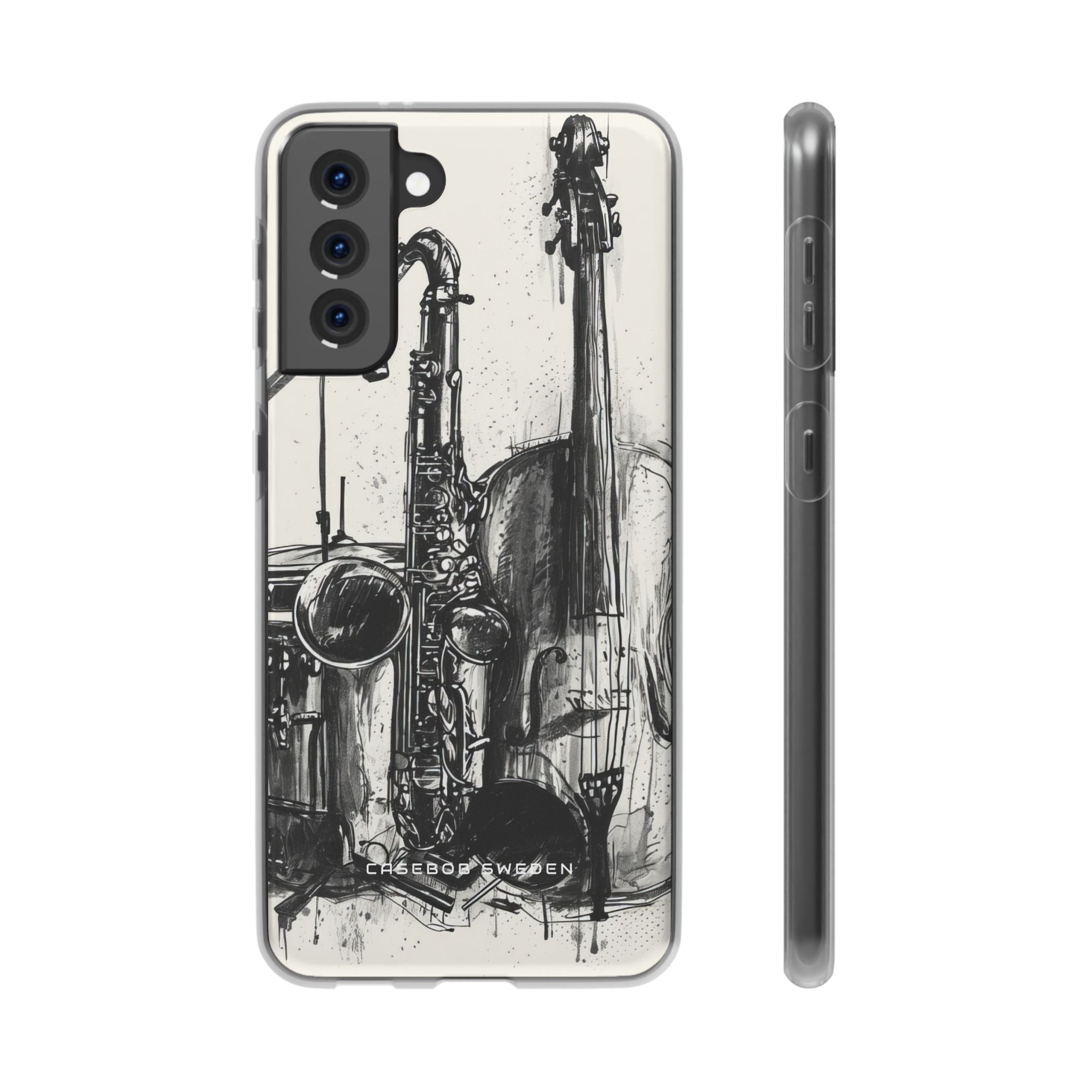 Jazz Instrument Line Symphony Samsung S21 - Flexi Phone Case