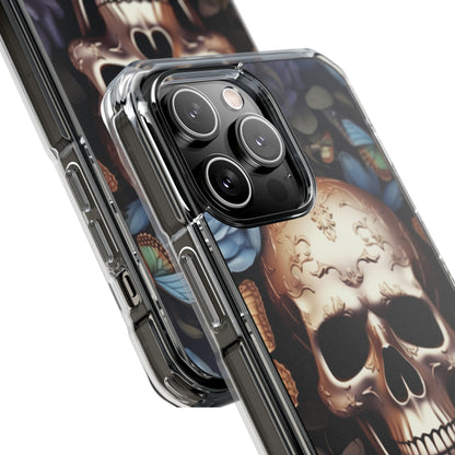 Skull Among Blossoms iPhone Case - Impact