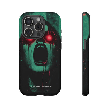 Haunting Glow of Gothic Eyes iPhone 15 - Tough Phone Case