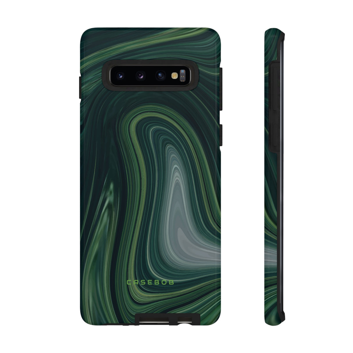 Green Marble - Protective Phone Case