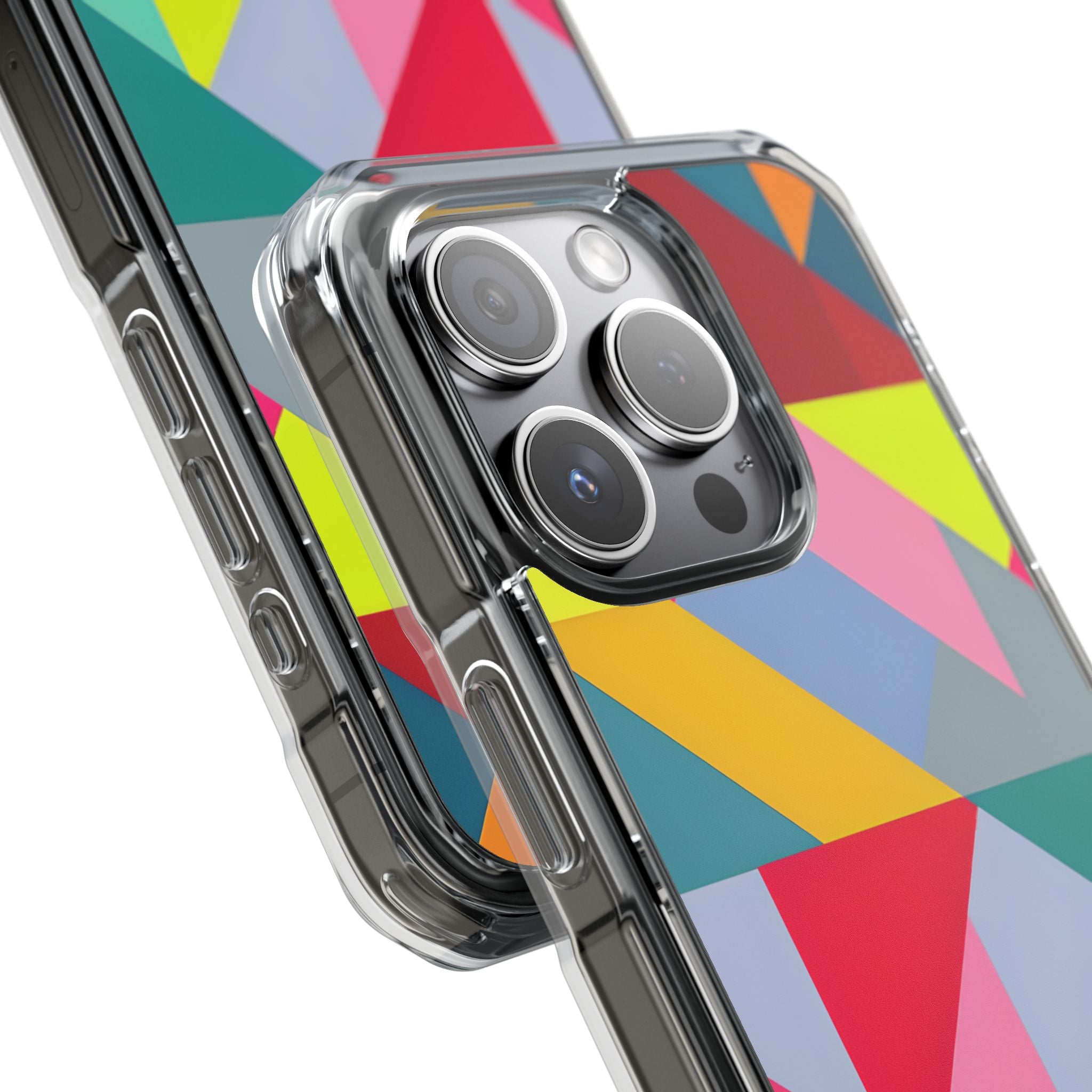 Dynamic Geometric Energy iPhone Case - Impact