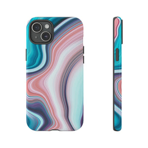 Pink Swirls - Protective Phone Case