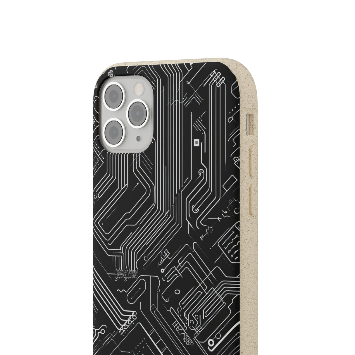 Cyber Circuitry Art | Biodegradable Phone Case