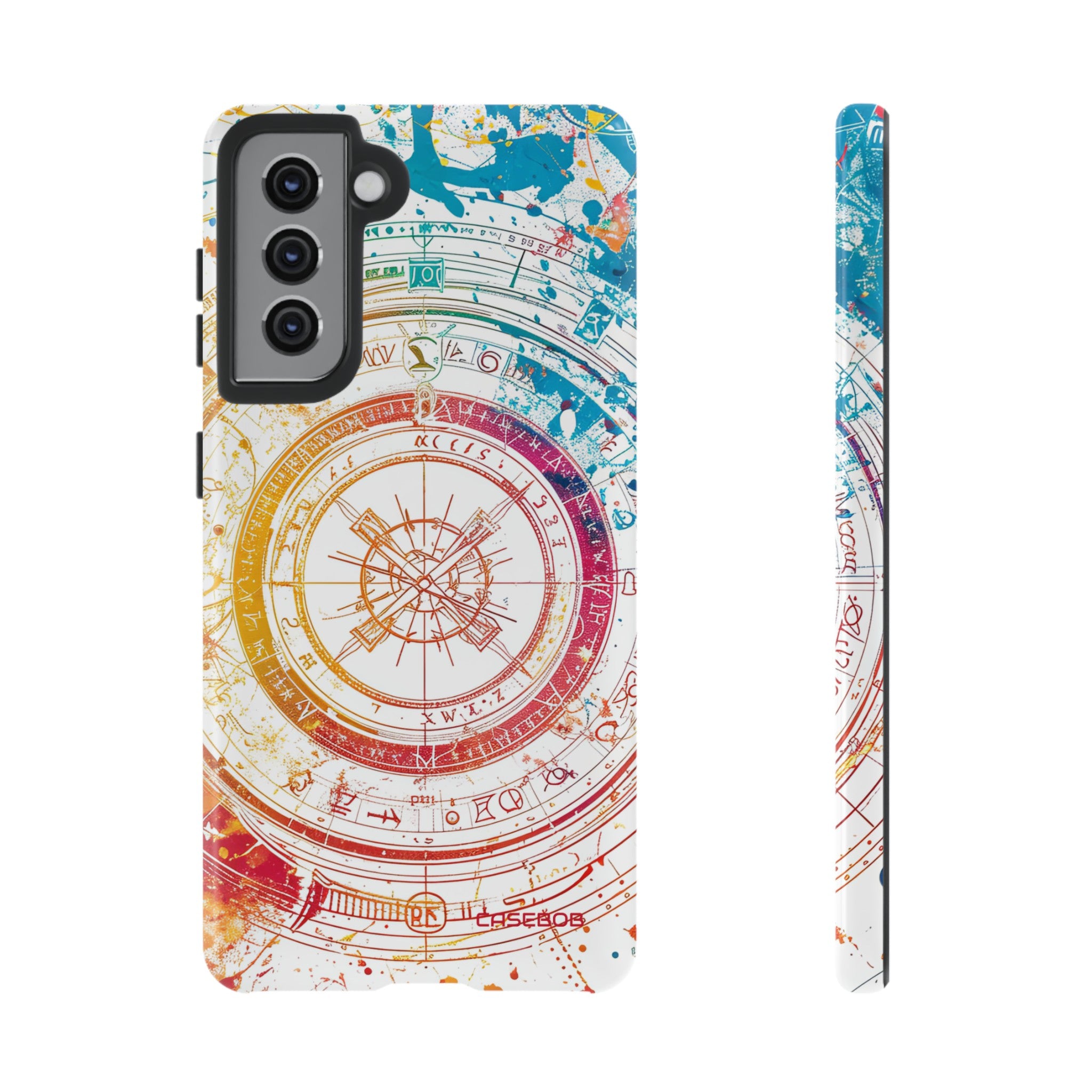 Astrological Wheel Wonders - Protective Phone Case