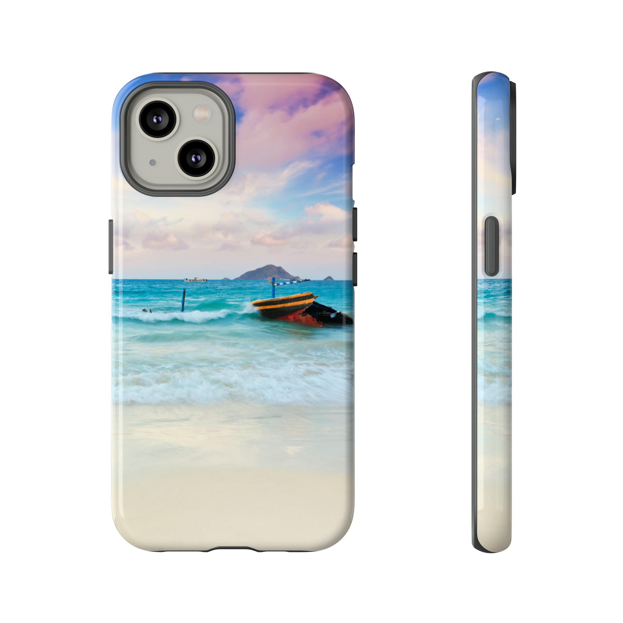 Sunset over Con Dao. Vietnam - Protective Phone Case