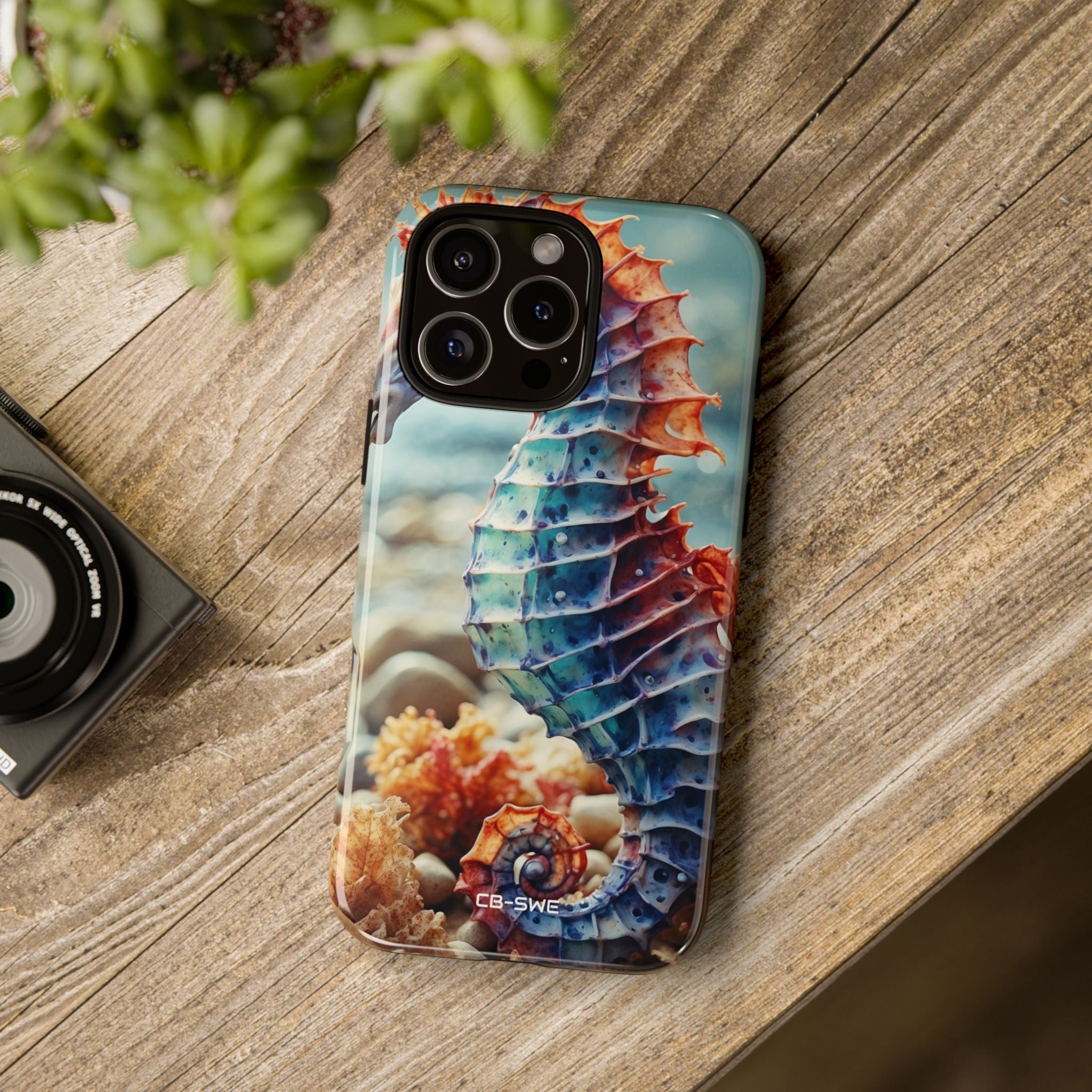 Seahorse Dances Freely - iPhone Case